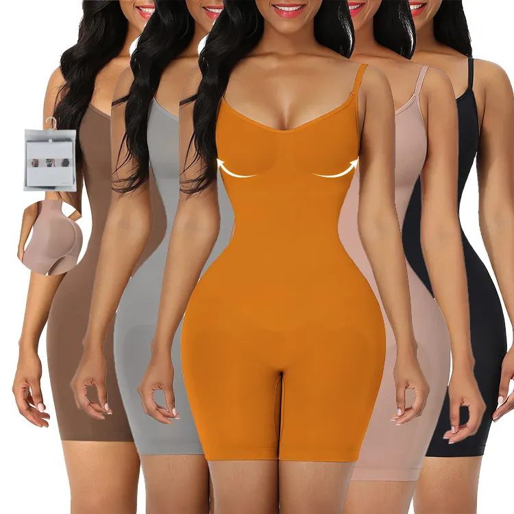 HEXIN Großhandel Hüft-Dip-Griff Booty-Lifting hohe Taille Hüftenverstärker Bauchkontrolle ganzkörper nahtlos Damen-Shapewear Körperanzug