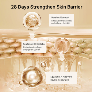 مستخلص نباتي عضوي من المارشميلو، لوشن للوجه مرطب ومهدئ للبشرة، سيروم للعناية بالبشرة - Product Image 4