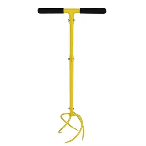Motoculteur <span class=keywords><strong>manuel</strong></span> de sol de jardin réglable de haute qualité desserrer l'outil à main jardinage griffe torsion motoculteur - Product Image 1