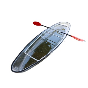 Kayak à fond transparent à bas prix d'usine, auvent double simple à 2 places, multi-taille pour vélo aquatique, verre de <span class=keywords><strong>bateau</strong></span>, mer - Product Image 2