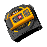 Outil de mesure industriel personnalisé de haute qualité avec écran LCD, ruban à mesurer numérique laser OEM, indice de protection IP54, précision de 2 mm, 0,05-40 m