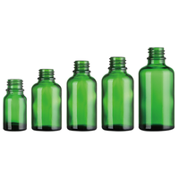 Botol kaca kustom OEM 10ml 20ml 30ml 50ml botol minyak esensial kaca amber botol kaca kosmetik