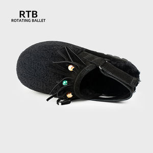 Phụ Nữ Chính Hãng Da Cừu Một Mảnh Bất Lông Lót Cho Phong Cách Thời Trang Thoải Mái Cho Không Trượt Bền Duy Nhất Ấm Mùa Đông Giày - Product Image 5