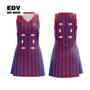 Netball Uniform Women's Fit Dress <b>for</b> Matches with Moisture-Wicking Feature - Product Image 1