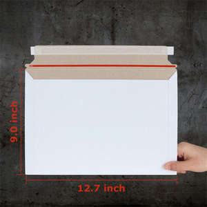 ซองจดหมายสีขาวแบบแข็งขนาดใหญ่9x12สำหรับส่งจดหมายแบบกำหนดเอง - Product Image 6