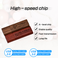 JASTER Flashdisk Kayu Custom 4gb 8gb 16gb 32gb 64gb Usb 2.0 2.0 Memory Stick 128gb Penyimpanan Eksternal Flash Drive