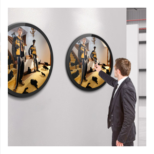 23.6 Inch High Brightness Round LCD Panel <b>Touch</b> Advertising Player LCD Round <b>Screen</b> Digital Signage and Display - Product Image 1