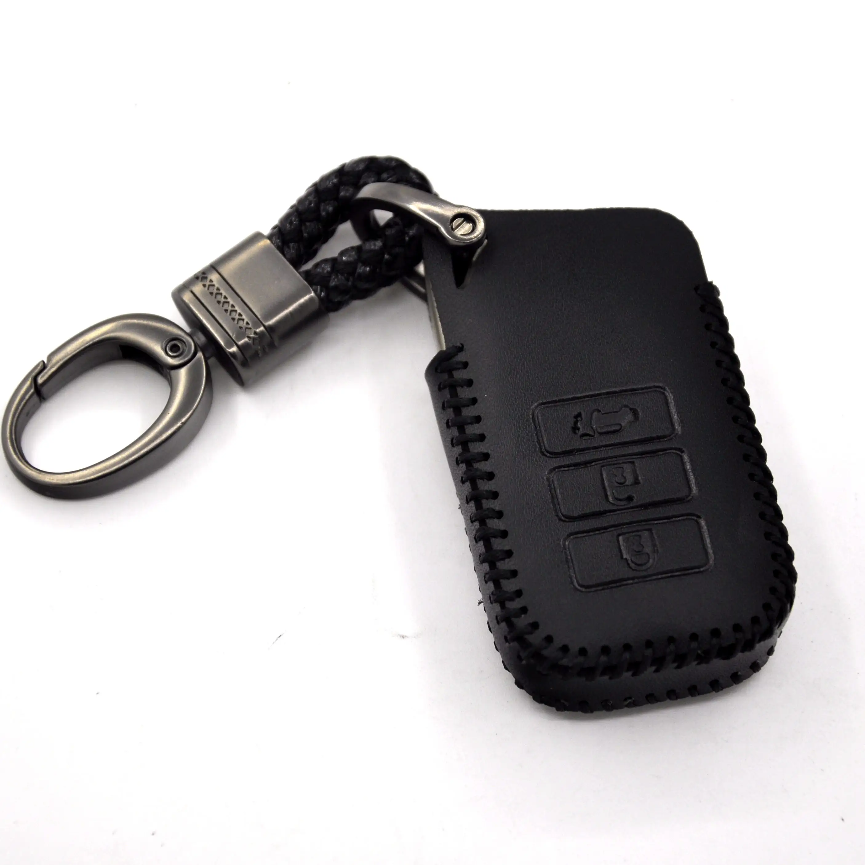 Vera Pelle Remote Control Car Keychain Caso Della Copertura Chiave Per Lexus RX270 NX200 2 3 4 Pulsante