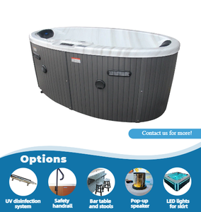 Bain à remous extérieur pour deux personnes, <span class=keywords><strong>jacuzzi</strong></span>, hydromassage - Product Image 3