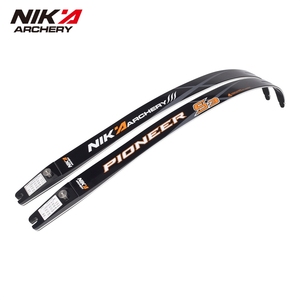 Palas de arco recurvo Nika Archery <span class=keywords><strong>S3</strong></span> de 68 pulgadas, de fibra de vidrio y núcleo de espuma, compatibles con ILF. - Product Image 4