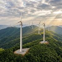 Équipement d'ingénierie de pointe, générateur éolien horizontal de 50 kW, 30 kW, système de commande électrique