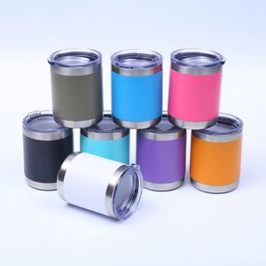 Full OEM Service 10oz Stainless Steel Car Tumbler Adjustable Color Lid Package Insulated Vehicle Coffee <b>Mug</b> - Product Image 1