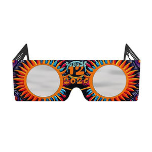 Lunettes d'éclipse solaire sur mesure en gros, <span class=keywords><strong>test</strong></span>ées ISO 12312-2 et certifiées CE, approuvées AAS - Product Image 2