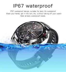 IP67 impermeabile Reloj Pulsera lunga durata della batteria rotonda chiamata Smart watch con chiamata blu-tooth PK L13 W26 <span class=keywords><strong>serie</strong></span> IWO 6 - Product Image 6
