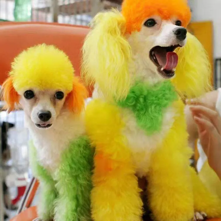 Распродажа, Полуперманентная краска для волос, крем для окрашивания домашних животных, краска для собак