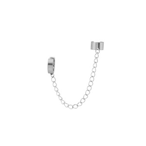 Nouveauté 2026 : Boucles d'oreilles tendance unisexe style hip-hop, design rétro simple et original, plaqué argent, vente en gros de bijoux. - Product Image 6