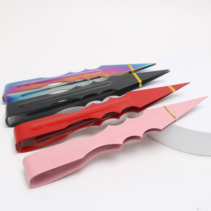 21,5 cm 4 colores aleación de aluminio Shisha abrazaderas hookah accesorios al por mayor Shisha hookah carbón pinzas - Product Image 2