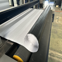 Mesin Pembuat Membran Tahan Air HDPE Anti UV, Extruder Sekrup Tunggal untuk Lini Ekstrusi Geomembran HDPE Turnkey