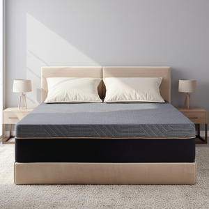 Mengruo Furniture 12-Inch <strong>King</strong> Size Mattress Copper Gel Cooling Memory Foam Medium Firmness Back Pain Relief Certified 76x80x12 - Product Image 1