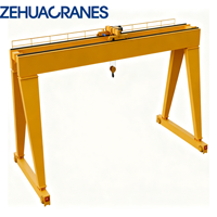 Grúa Pórtico ZEHUA de 50-100 Toneladas, Elevador de Barcos Móvil Eléctrico/Hidráulico con Altura de Elevación de 7.5m para Uso Marino y de Construcción