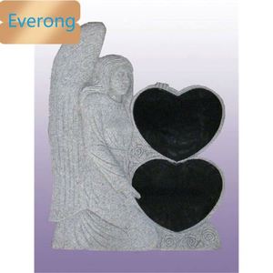 Prix de pierre tombale d'usine Monument de granit <span class=keywords><strong>français</strong></span> vendu à chaud avec des conceptions de pierres tombales doubles - Product Image 4