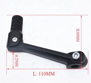 ESUM nouveau levier de vitesse court en aluminium pour Dirt <span class=keywords><strong>Bike</strong></span> Pit <span class=keywords><strong>Bike</strong></span> MX6 Kayo T2 T4 T4L Motocross 250CC moteur <span class=keywords><strong>apollo</strong></span> - Product Image 3