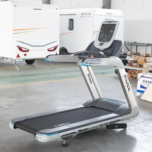 Máquina de cinta de correr eléctrica comercial Máquina de correr plegable multifunción motorizada para entrenamientos