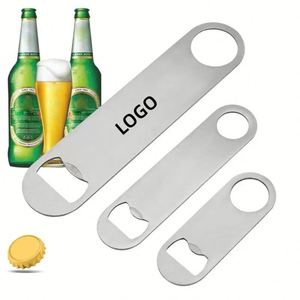 Abridor de Botellas Personalizado al por Mayor con Logotipo, Abridor de Botellas de Acero Inoxidable, Publicidad Personalizada, Abridor de Botellas de Cerveza - Product Image 1