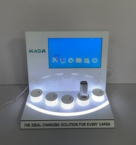 Espositore da Tavolo in Acrilico Ecologico e Riciclabile Personalizzato con Lettore Video LCD e Illuminazione LED per Negozi al Dettaglio Digitali e Tabaccherie - Product Image 5