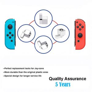 Pièces de rechange pour la réparation des clips de verrouillage filaires OLED et des poignées gauche et droite pour Joy-Con - Product Image 4
