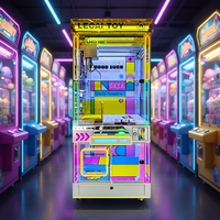 Nouvelle Machine à Griffe en Verre Entièrement Transparente Personnalisée pour Poupées – Équipement de Jeu de Griffe à Prix – Machine de Divertissement