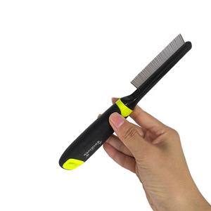 Imilive, pasador de acero inoxidable, peine para mascotas, peine de plástico protector para <span class=keywords><strong>piojos</strong></span> y cuidado de pulgas para gatos y perros, producto de aseo para mascotas - Product Image 2