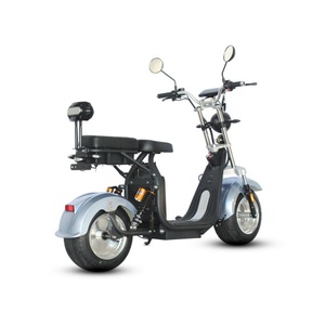 สกู๊ตเตอร์ไฟฟ้า Brazilian Citycoco 1000W ระยะฐานล้อ 1.3 เมตร ยางขนาด 10 นิ้ว พร้อมบลูทูธ สมาร์ทอีสกู๊ตเตอร์ สำหรับผู้ใหญ่ มอเตอร์ไซค์ไฟฟ้า - Product Image 3