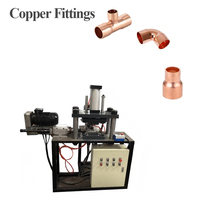 Machine automatique de chanfreinage rapide pour raccords métalliques en cuivre pour les conduites de CVC et de réfrigération