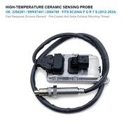 Capteur NOx 24V pour camions Scania séries P, G, R, T, S - Références 2294291, 2064769, 2247381, 5WK97401 - Capteur d'oxyde d'azote Euro 6 (2012-2024)