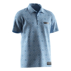 Camiseta de Verano de Manga Corta con Logotipo Personalizado por Sublimación, Camiseta de Hombre con Botones, Camiseta Polo de Manga Corta para Hombre, Camisetas de Golf - Product Image 3