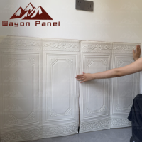 Ventes Directes Usine Wayon Papier Peint Mural 70 * 70 cm Décoration Murale Revêtement Mural Panneau Mural