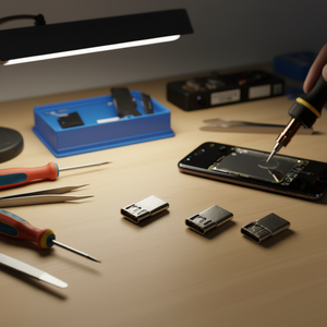 Conector de Carga Micro-USB CC12 Compatible con Cables Flexibles para Teléfono Móvil Oppo R15 - Product Image 3