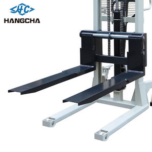 Hangcha用新品2トン手動パレットスタッカー2m歩行者用油圧ポンプリフトレストラン用機械修理店小売 - Product Image 4