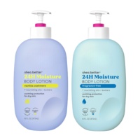 Lotion corporelle Eooos Shea, hydratante et apaisante 24h, idéale pour les peaux sèches, Eass Shea Better Body Lotion 437ml