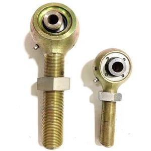 Rodamiento esférico de rótula de eje flexible macho de acero cromado 4130/P0 de precisión métrica con diámetro interior de 2-5/8, 9/16, 1 1/4-12 - Product Image 3