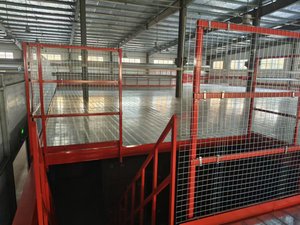 Fabrieks prijs op maat gemaakte stalen constructie zwaarbelastbaar CE/ISO9001 gecertificeerd magazijn multi-level opslagplatform mezzanine rek - Product Image 4