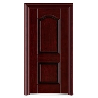 Nuevo diseño de parrilla principal, seguridad Baodu, Alemania, proveedores de China, puerta de acero de Metal para habitación de Alibaba