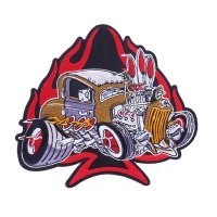 New Skull Punk Large <strong>Back</strong> Badge Foreign Trade Embroidered <strong>Patch</strong> - Product Image 5