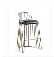 Chaise de salle à manger moderne en velours doux avec cadre en acier inoxydable forgé pour hôtel et restaurant