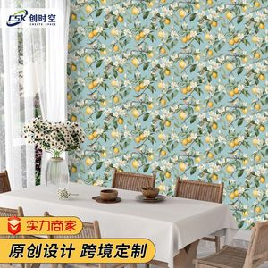Creation Of Time And Space Peel And Stick Wallpaper Botanical Pattern Self Adhesive Waterproof For Living Room Bedroom - Product Image 1