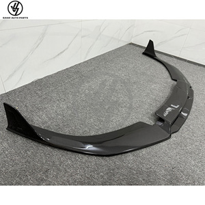 Lame de pare-chocs avant en fibre de carbone sèche pour Lamborghini Huracan LP580 2014-2018, Diffuseur avant en carbone, Pièces de kit carrosserie - Product Image 3