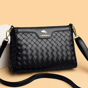 New High Quality Women Messenger Bags for Women Pu Leather Handbags Crossbody Bags Ladies Designer Shoulder Bags <b>Tote</b> Top-handle - Product Image 1