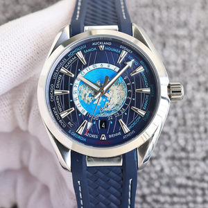 Groothandelsprijs Vs Horloges Super Vsf <span class=keywords><strong>Aqua</strong></span> Terra Worldtimer Beweging Stalen Horloges Heren Pols Luxe Automatische Relojes Hombre - Product Image 1