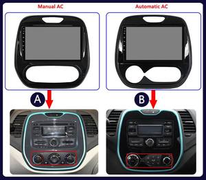 Autoradio Android 16 con Lettore Multimediale Video per <span class=keywords><strong>Renault</strong></span> Kaptur <span class=keywords><strong>Captur</strong></span> 2016-<span class=keywords><strong>2019</strong></span>, GPS QLED, Stereo, CarPlay, Navigazione - Product Image 3